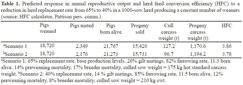 Impact of the Sow on Progeny Productivity and Herd Feed Efficiency - Image 1