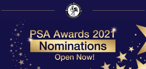 Nominations Open for PSA Awards 2021 - Image 1