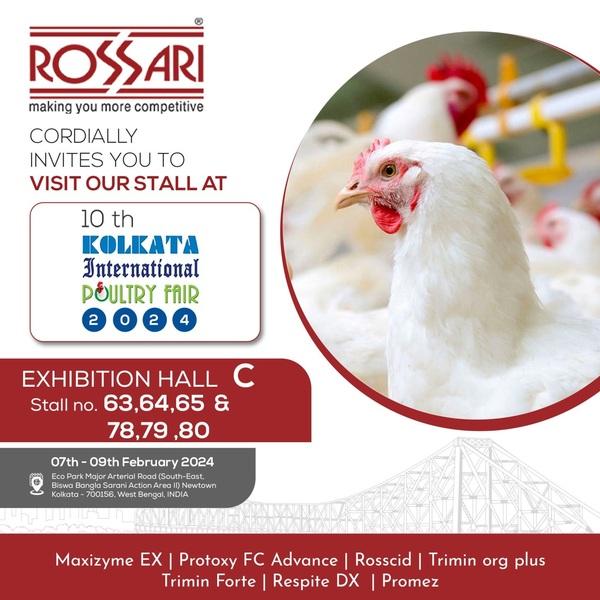 Rossari Biotech at Kolkata International Poultry Fair - Image 1