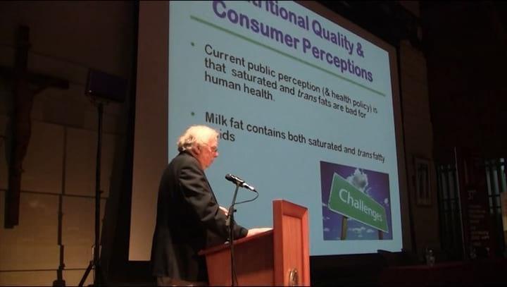 Milk Fat and Human Health. Dale Bauman (Cornell University)