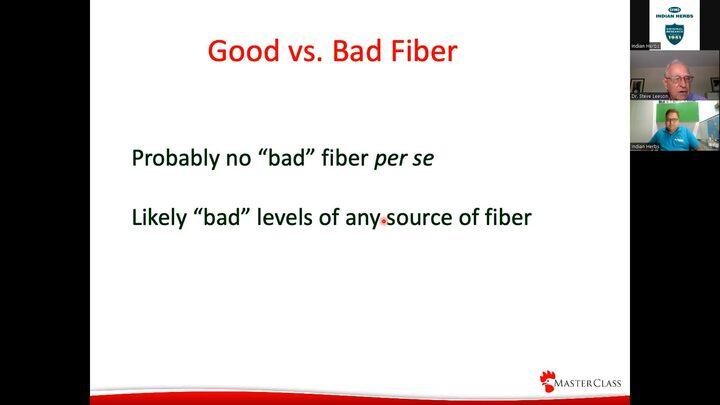 Good vs Bad Fiber