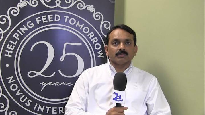 Ajay Bhoyar talks about feed cost reduction - Novus 25th Anniversary