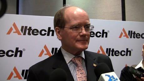 Alltech´s Latin American Lecture Tour. Interview to Dr. Pearse Lyons (President of Alltech)