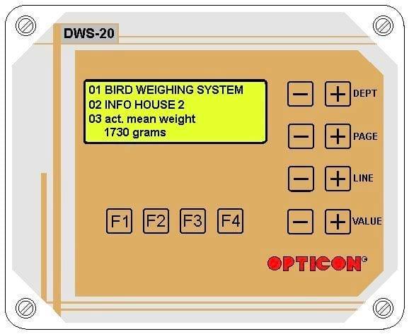 Bird weigh computer