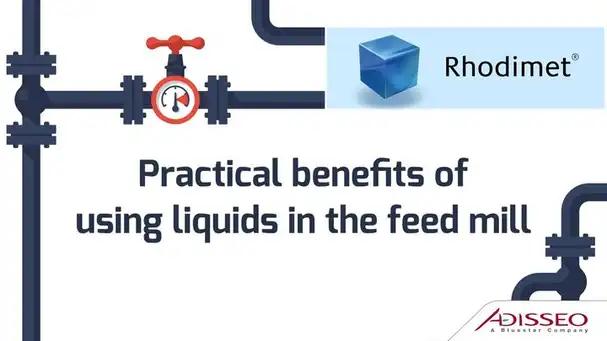 Benefits of Using liquids in the feed mill 
