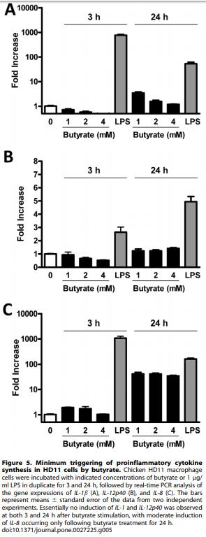Butyrate Enhances Disease Resistance of Chickens by Inducing Antimicrobial Host Defense Peptide Gene Expression - Image 6