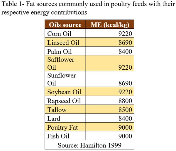Oxidation of oil and its associated losses in poultry nutrition - Image 1