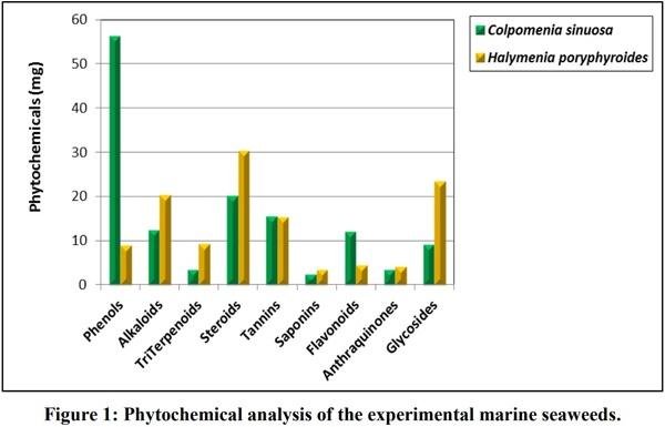 Phytochemical, Amino Acid, Fatty Acid and Vitamin Investigation of Marine Seaweeds Colpomenia Sinuosa and Halymenia Porphyroides Collected along Southeast Coast of Tamilnadu, India - Image 8